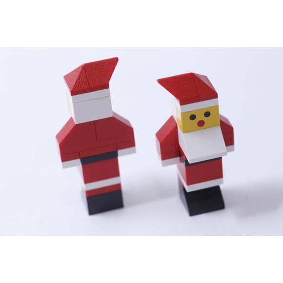 1980s, Lego, Santa, Parts. Small, PVC Figure, Lot, Vintage, Toy, Collectible, , - Picture 4 of 5